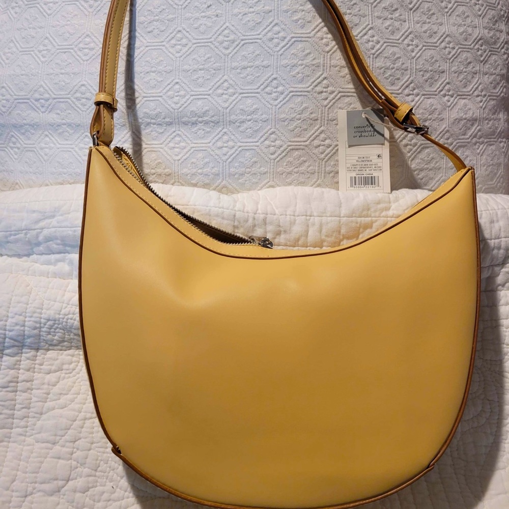 New shoulder bag in light Mustard color
